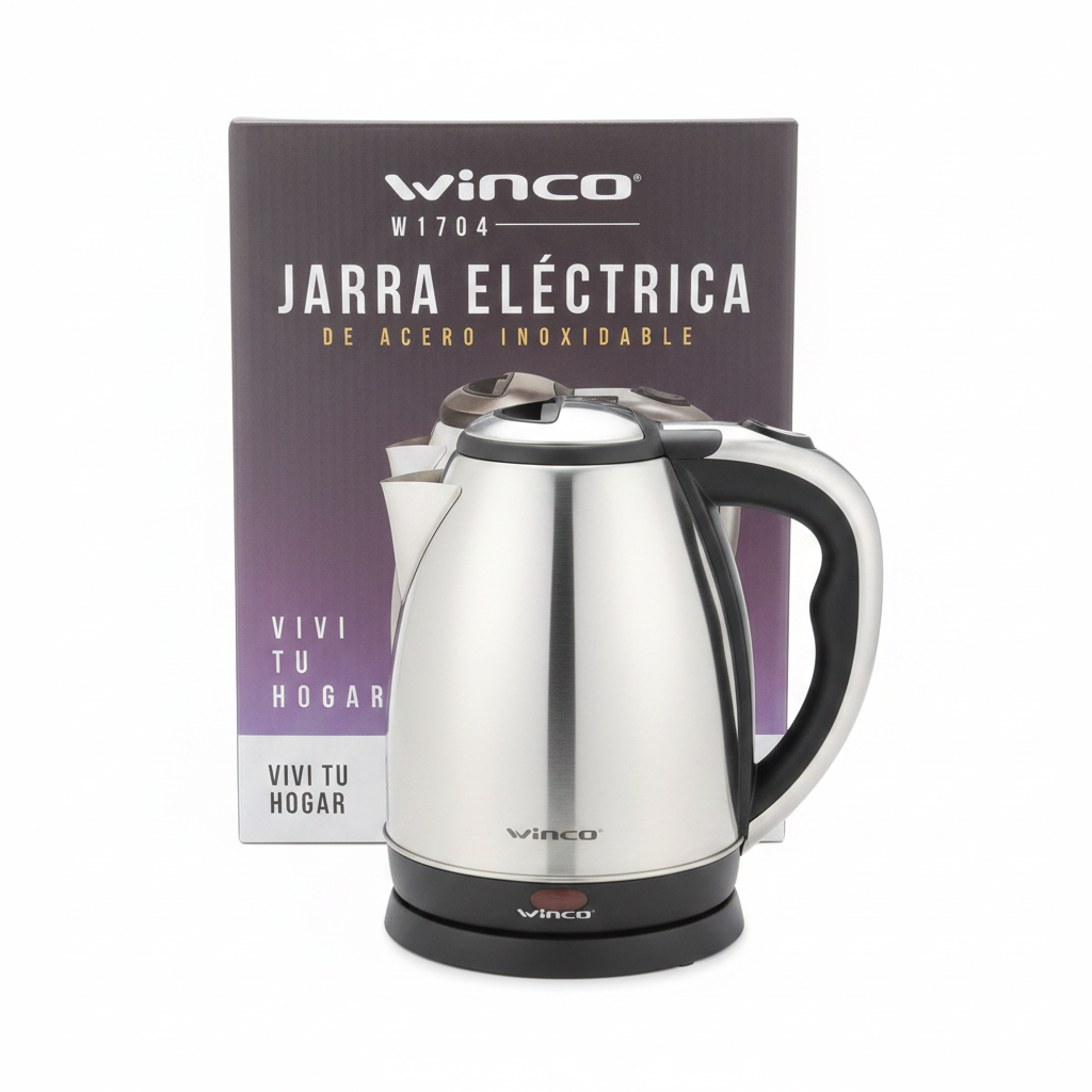 Jarra Electrica Winco 1704 - Acero inoxidable