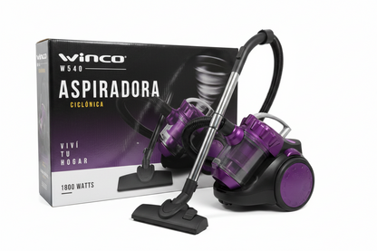 ASPIRADORA CICLÓNICA WINCO W540 DE ARRASTRE